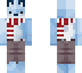 fox with scarf
