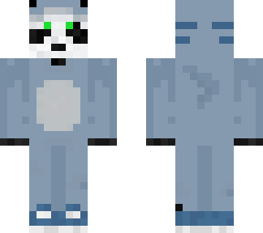 panda in shark pj