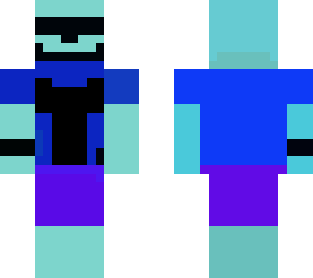 what a blue guy!