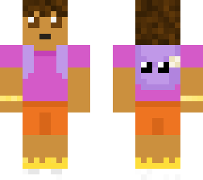 Dora dora dora the exploraaaa | Minecraft Skin