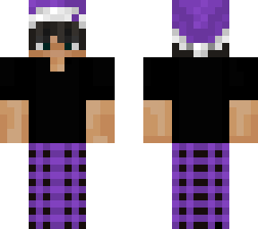 light purple christmas guy