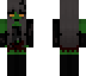 witch green skin