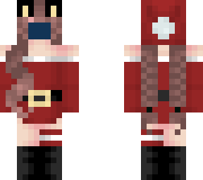 christmas cat girl