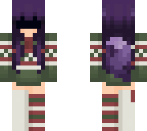 christmas wolf pup girl