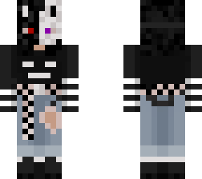 female bunny mask multi coloured eyes (itsmehshy on twitch)
