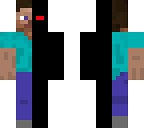 half steve and half monster