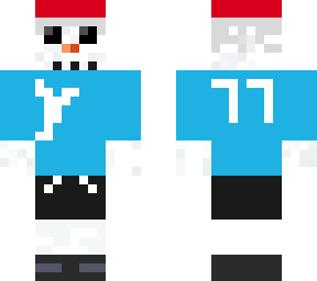 snow man soccer