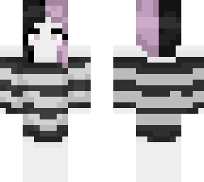 black and pink