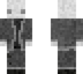 black n white suit