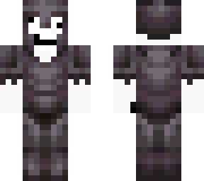 guy wearing netherite armor