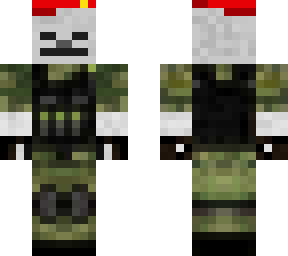 skeleton military