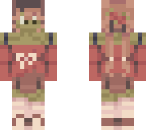 worm on a string red sweater