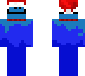 blue guy progresses (christmas)