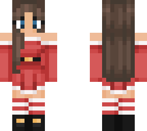 edit of autumnittlesadt's christmas girl skin