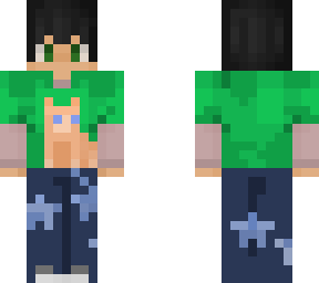 edited version of green boy for my friend
