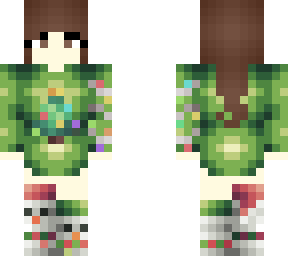 female - christmas lights outfit