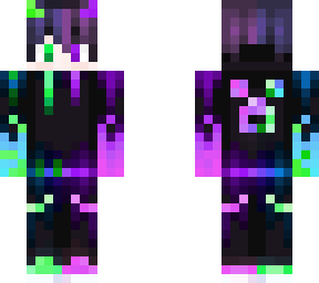 infected neon cyber ninja