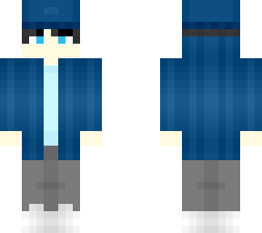 male - winter jacket - beanie