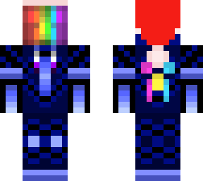 rainbow tron lgbt creeper christmas version