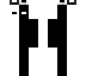 black x white king