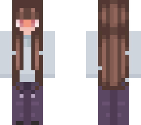 casual cute girl