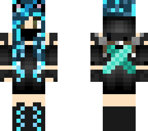 cat girl ninja originally by katender