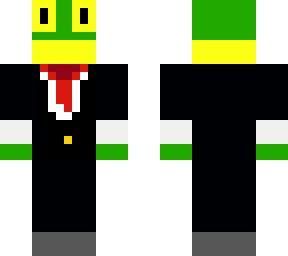 frog in a suit
