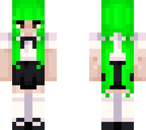 green school girl (oc eve)