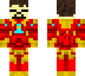 iron man | Minecraft Skin