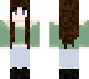 brown haired girl