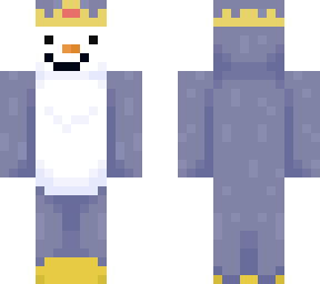just a chil pinguin king