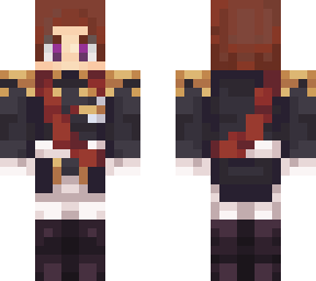 noble skin with brown hair