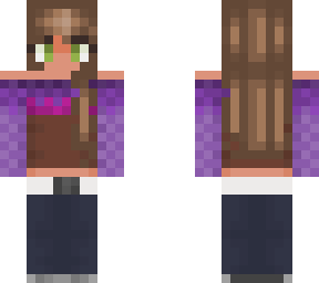 purple sweater