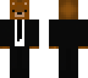 bear in suit