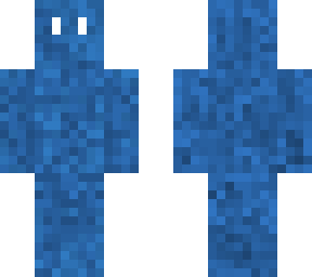 blue camo man