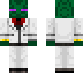 green enderman with suit