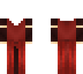 oufit comm - red gown