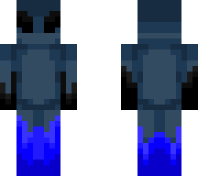 dark + blue energy alien
