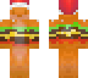hamburger cat christmas