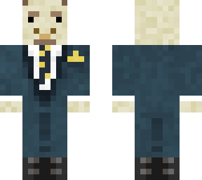 llama in suit