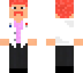 profesor rosa con bata