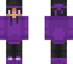 purple cute boy that gives hes mom a gift whitch is a katana so she can say yes