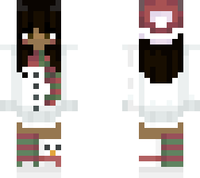 snow girl outfit (black girl)