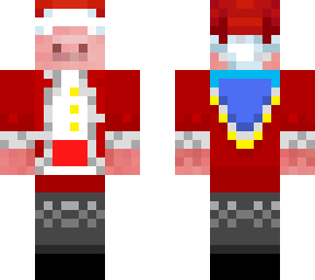 technoblade's red santa hat