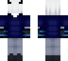work in progress - albino enderman boy