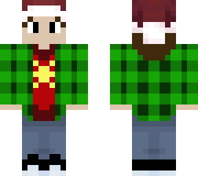 xmas flannel guy