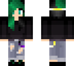 em :3 now with green hair