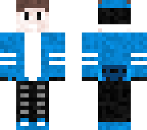 man  blue gamer