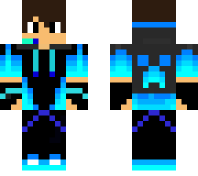 blue flames boy