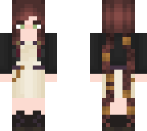 cookie! but au powder (base skin by @snasie !!)